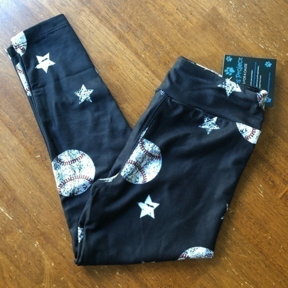 Black Baseball leggings Charlie’s Project …